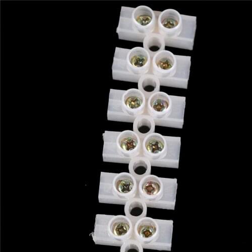 New 12 10A 10A Fence Terminal Board Screw Terminal Fence Connector Wire Connection Illumination