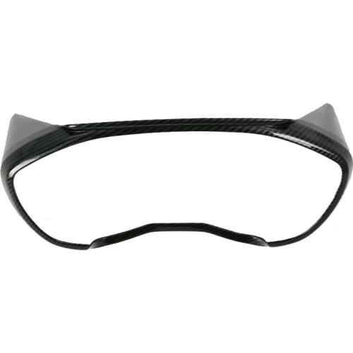 For Subaru Forester SK 2018 2019 2020 Carbon Fiber Front Center Control Console Frame Cover Trim Car Interior Accessories LHD