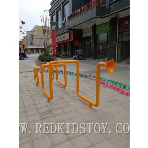Pure Fun Children Outdoor Playground Steel Megaphone 460X120X140CM
