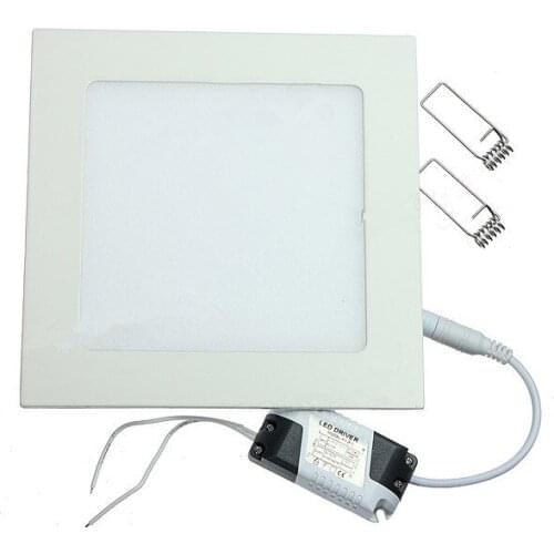 Dimmable LED Ceiling Light 3-25W Warm White/Natural White/Cold White Square Ultra thin led panel light AC85-265V LED Down Light