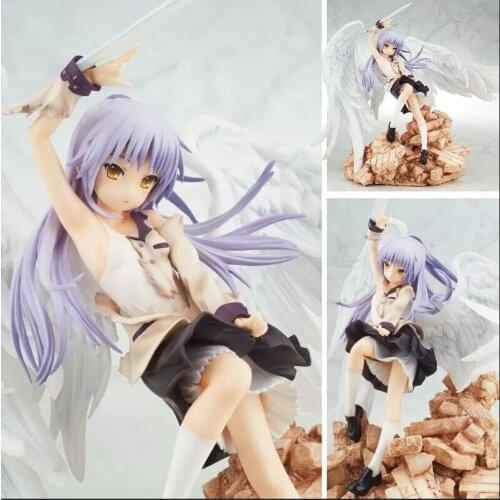 Japanese Anime Angel Beats! Tachibana Kanade PVC Action Figure Anime Statue Model Collectible Toy Doll Gifts