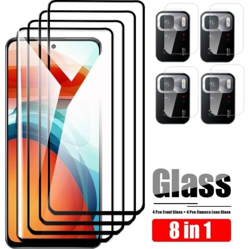 For Xiaomi Poco X3 GT Protective Glass On Xiami Poco M3 Pro Glass Tempered F3 X3 NFC Screen Protector PocoF3 Camera Lens Film