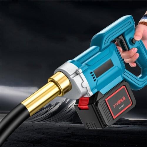 ZM-995 Electric Concrete Vibrator Portable Small Cement Concrete Vibrator Lithium Battery Rechargeable Cement Vibrator 21V 3880W