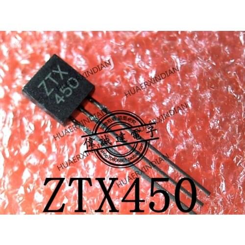 1Pieces New Original ZTX450STZ ZTX450 ZETEX TO-92 In Stock Real Picture