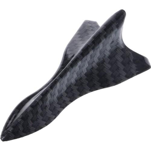 1Pcs Universal EVO-Style Pu Rear Roof Shark Fins Spoiler Shark Fin Diffuser Vortex Generator Car Roof Spoiler Bumper Drop ship