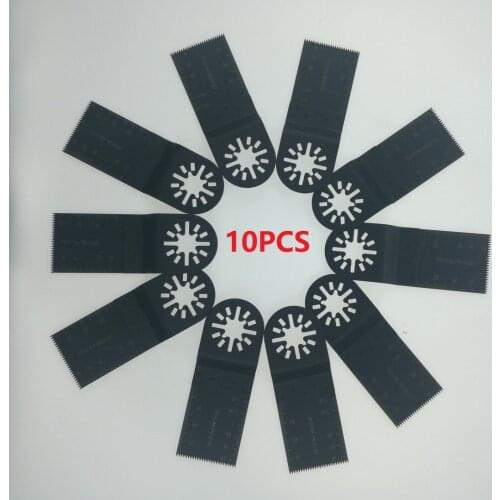 10pcs/lot Saw Blades Wood Plastic Soft Metal Oscillating Multi Cutting Tool DIY tools