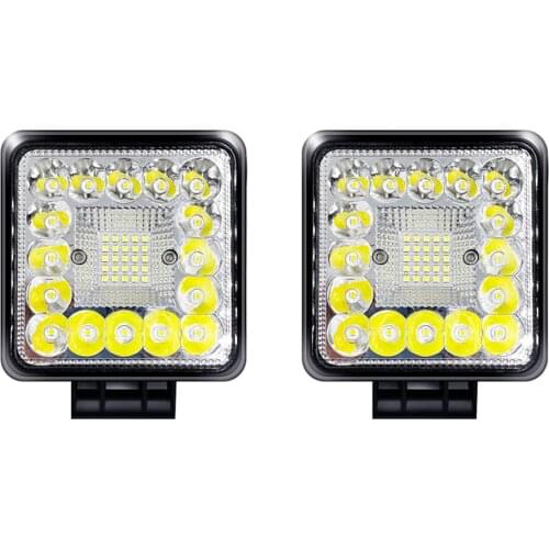 4inch 123W LED Bar Light Flood LED Work Light bar 12V 24V White Driving Lamp for 4x4 Off Road Car Fog light Accessories 1pcs