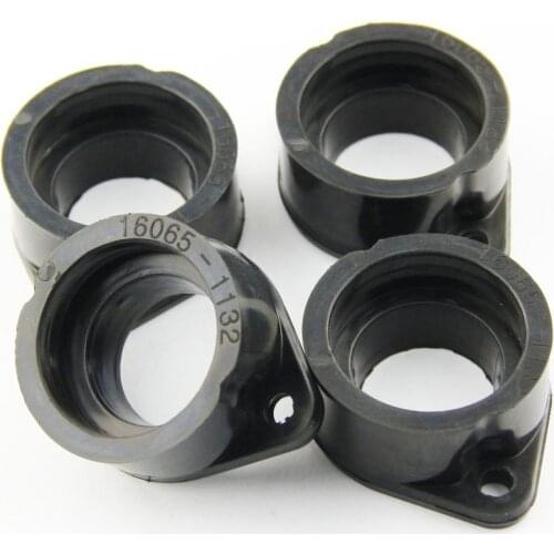 4pcs Motorcycle Carburetor Interface Manifold Intake Glue for Kawasaki KZ650 H1 H2 H3 KZ700 A1 E1 E2 E3 ZN700 ZX750 16065-1132