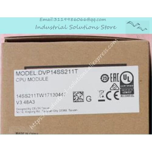 5pcs/lot DVP14SS211T DVP PLC New Boxed SS2 Series PLC