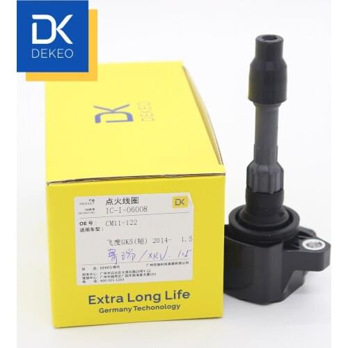DEKEO For HONDA HR-V 2 RU Jazz 4 GK Fit GK5 VEZEL XRV Crider 1.5 Ignition Coils CM11122 DQ9010K1