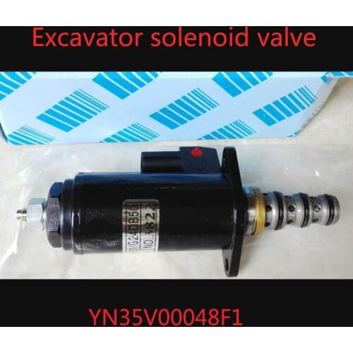 YN35V00048F1 Excavator Solenoid Valve For Kobelco Electrical Device Rotary Brake Solenoid Valve SK200-8 SK250 SK260-8