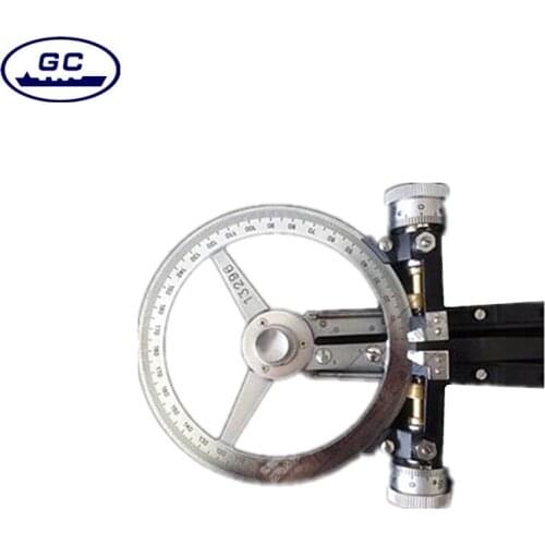 Measuring Instruments Durable Three-arm Protractor With Arm Length 340mm