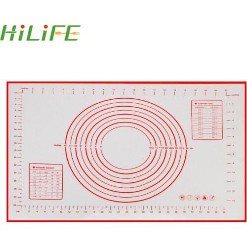 Pizza Dough Rolling Mats Large Size Baking Mat Kneading Dough Mat Silicone Non-Stick Pastry Pad Sheet Kitchen Cooking Gadgets