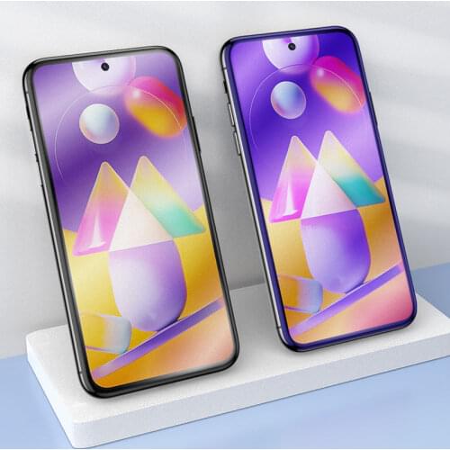 For Samsung Galaxy M31 M51 M21 M31S Matte Frosted Tempered Glass Screen Protector M62 M40 M20S M50S M21S M31S M31 Prime Glass