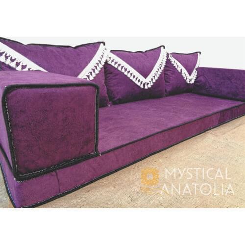 Japanese Floor Seating Living Room Furniture Couches Jalsa Majlis Modern Arabian Hookah Lounge Home Decor Bench Cushion