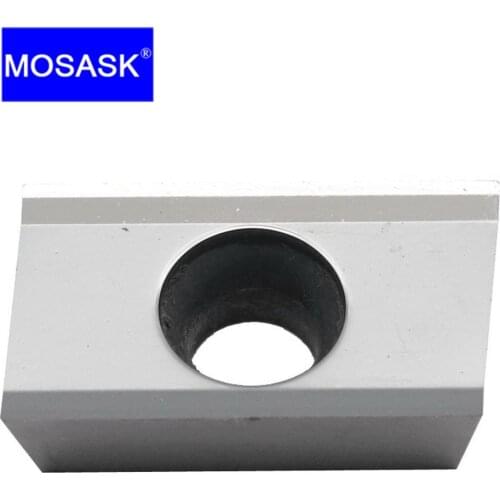 MOSASK APKT 10pcs ZK01 BAP400 End Mill CNC Aluminum Machining Cutting Precision Lathe Cut Carbide Milling Inserts