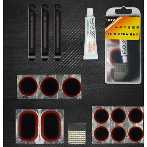 Brand New Bike Bicycle Flat Tire Repair Kit Tool Set Kit Patch Rubber Portable Fetal Best Quality cycling drop Shipping