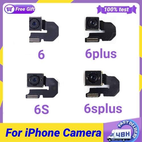 Original Back Camera For iphone 6 6s 6plus 6splus Rear Lens Flex cable Replacement For iphone6 plus 6S PLUS Back Camera
