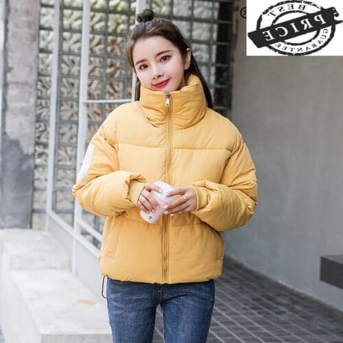 2021 Women Winter Coat Female Thick Down Cotton Parkas Winter Jacket Womens Outerwear Parkas Winter Outwear Hiver LW1a65