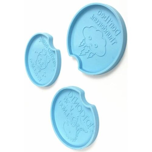 Coaster Epoxy Resin Mold Tray Plate Cup Mat Pad Silicone Mould DIY Crafts Decor Dropshipping