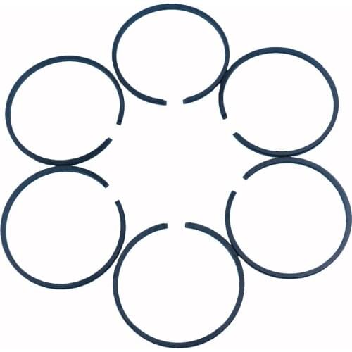 6pcs/lot 52mm * 1.5mm Piston Ring For Husqvarna 272 272XP 272K 281 282 285 480 181 Jonsered 2077 2083 Partner 7700 Chainsaw