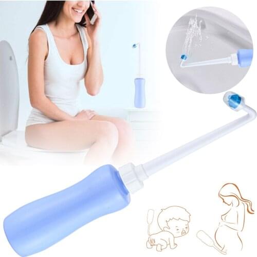 400Ml Portable Travel Hand Held Bidet Sprayer Personal Cleaner Hygiene Bottle Spray Washing Hygiene Care Adjustable Anal Tools