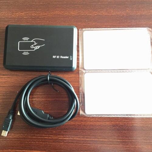 USB interface ID IC 125khz and 13.56mhz dual frequency Card rfid reader