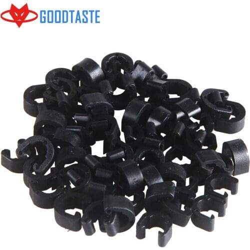 Bicycle speed brake wire buckle C-type road bike accessories U-type wire buckle Mountain bike wire tube fixed buckle