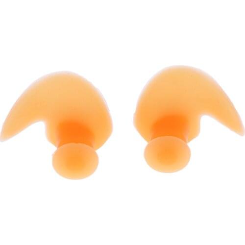 Unisex Adults Swimming Ear Plug Silicone Ears Plugs Swim Earplugs for Hearing Protection Safety