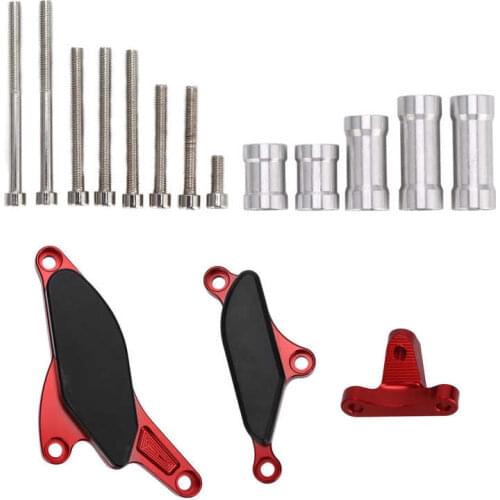 Engine Case Guard Engine Case Cover CNC Aluminum Replacement for KAWASAKI NINJA ZX‑10R ZX10R 2008‑2010