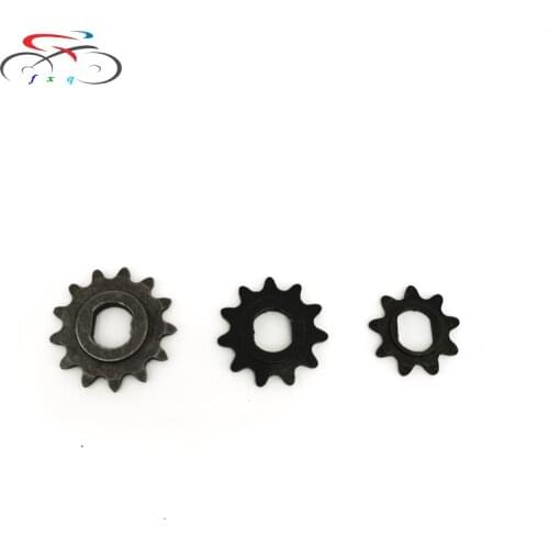 25H 9T 11T 13T Oval Size 10mm Razor Izip Gear Sprocket Electric Scooter Motor Pinion for #25H Chain Drive Ebike Engine MY1020