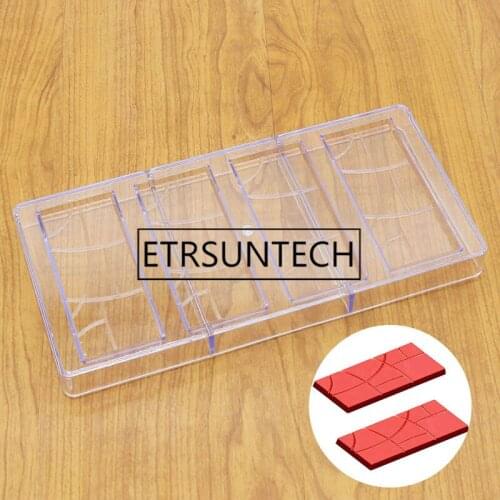 30pcs 3D Chocolate Mold Bar Candy Bar Mold Fancy Bars PC Chocolate Mould Baking Pastry Tool Plastic Mold