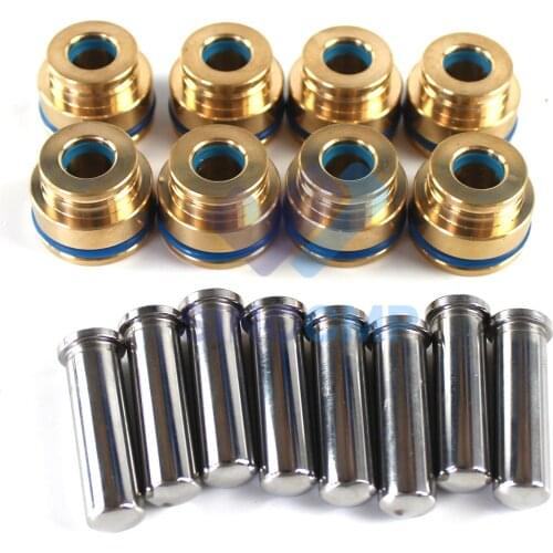 8PCS 320C E320C 320D E320D Excavator Pusher Assembly Hydraulic Parts