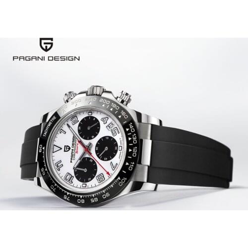 PAGANI DESIGN Mens Watches 2021 Top Brand Luxury Automatic Watch For Men Quartz Multifunctional Chronograph Relogio Masculino