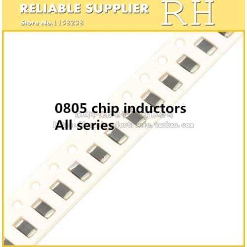 50PCS/lot 1206 chip inductors high frequency 10UH 100UH 4.7UH 33UH 47UH 2.2UH 22UH 1UH 330NH 100NH 220NH All series