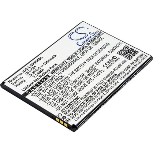 CS 1900mAh / 7.22Wh battery for Leagoo Alfa 5 BT-501