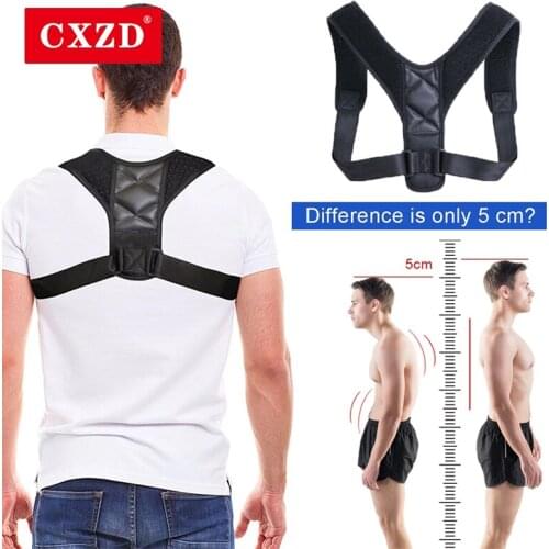 CXZD Men Medical Clavicle Posture Corrector Back Posture Corrector Support Belt Corset Orthopedic Brace Shoulder Correct