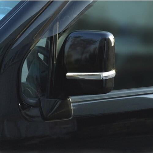 New!Hypersonic Silver Car Rearview Mirror Side Bumper Mirror Protector mirror Sticker Car Styling