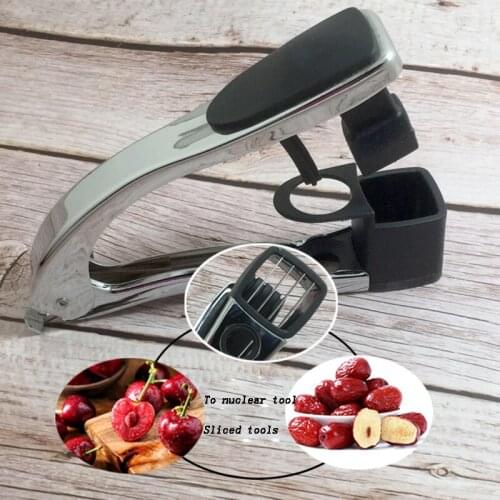 Kitchen Handheld Stainless Steel Cherry Core Remover Cherry Jujube Fruit Core Remover Fruit Vegetable Tool