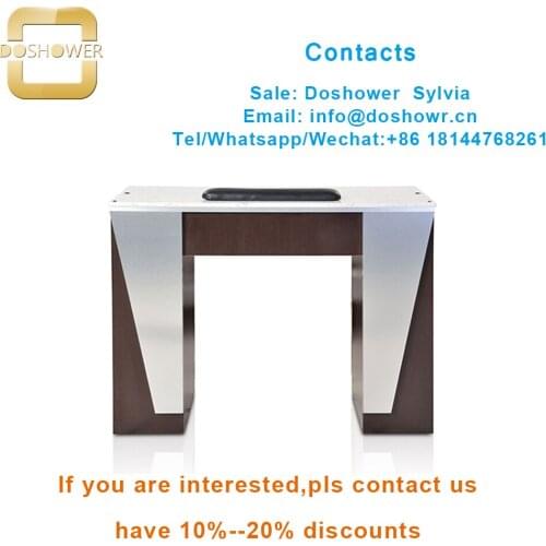 Manicure tables and pedicure chai with nail manicure table for Doshower DS-W18111 modern nail table nail tables manicure
