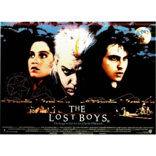 THE LOST BOYS FILM MOVIE METAL TIN SIGN POSTER WALL PLAQUE