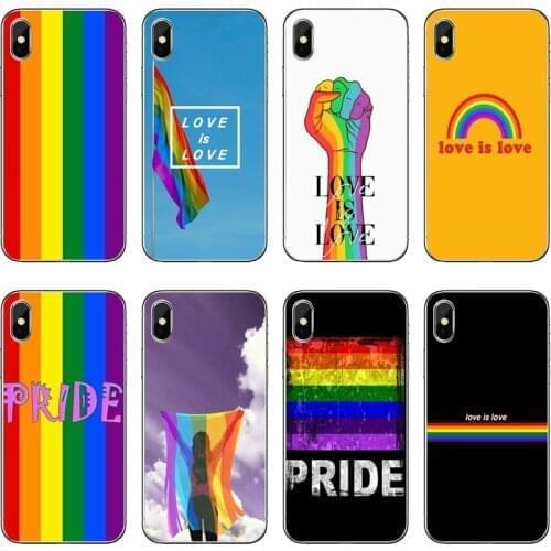 Gay Lesbian LGBT Rainbow Phone Case For Samsung Galaxy A71 A70 A60 A51 A50 A41 A40 A31 A30 A20E A21S A12 A10 A7 A5 A3