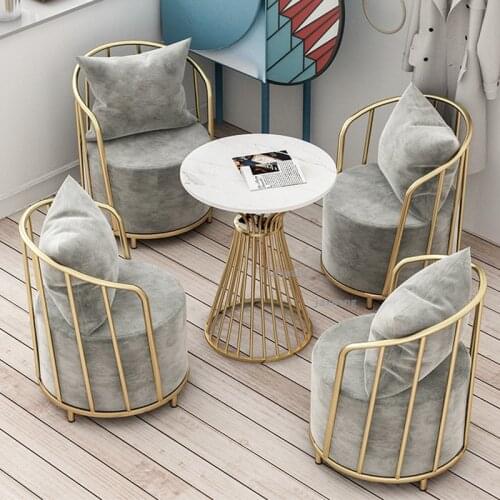 Nordic Single Living Room Sofa Modern Light Luxury Fabric Sofa Chair Restaurant Leisure Furniture Rest Area Negotiation Chair