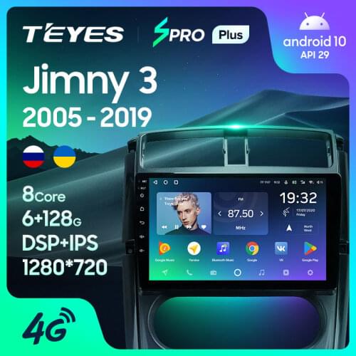 TEYES SPRO Plus For Suzuki Jimny 3 2005 - 2019 Car Radio Multimedia Video Player Navigation Android 10 No 2din 2 din DVD