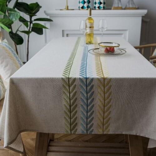 Nordic Diamond-shaped Geometric Waterproof Tablecloth Square Table Cover Aterproof Square Nappe De Table Tafelkleed Tischdecke