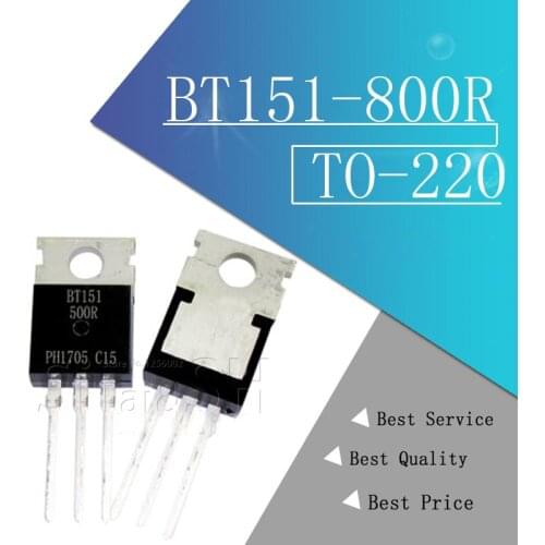 10pcs/lot BT151-800R SCR 12A800V SCR BT151 TO-220 original authentic