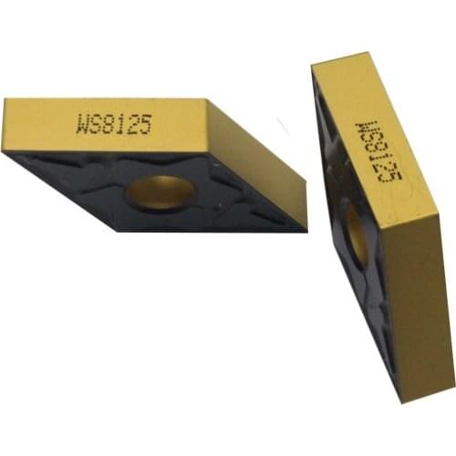 10PCS WS8125 DNMG150404 TM Metal Carbide Cylindrical Insert CNC Turning