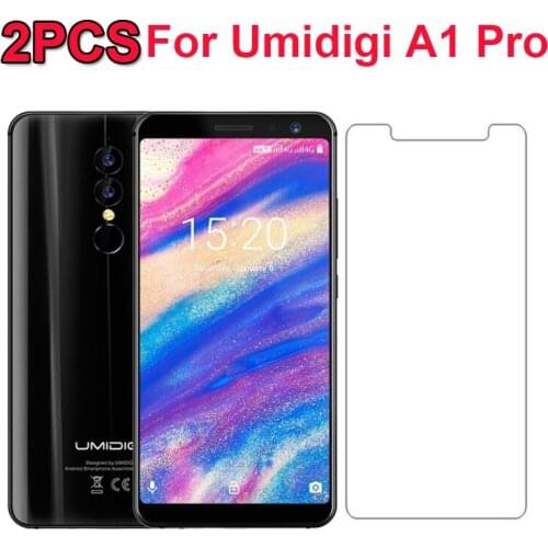 2PC Umidigi A1 Pro Screen Protector Ultra-thin Front Phone Films ExplosionProof Tempered Glass For Umi Umidigi A1 Pro phone flim