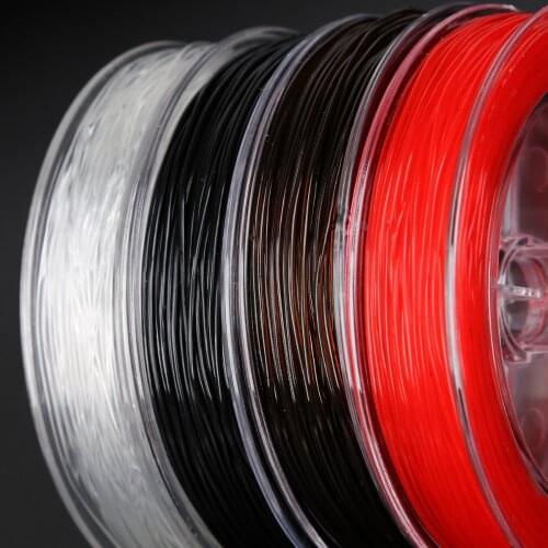 50M/Roll 0.8 MM Colorful Stretchy Elastic Rope Cord Crystal String For Jewelry Making Beading Bracelet Wire Fishing Thread Rope