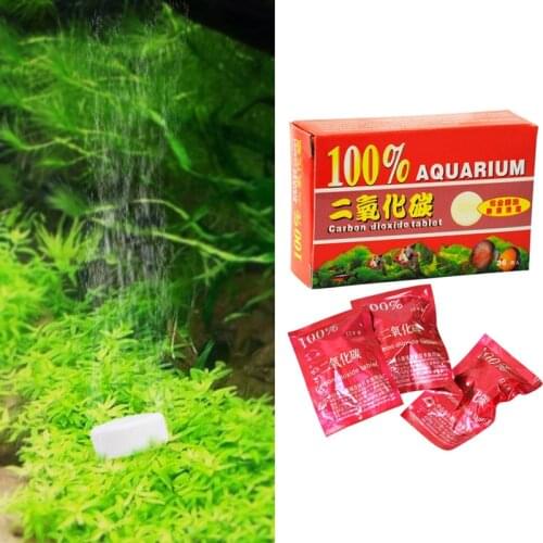 Aquarium plant Co2 Fertilizer Tablets Fish Tank Waterweed CO2 Release Tablet For Water Plant Grass Growth Aquarium Accessories
